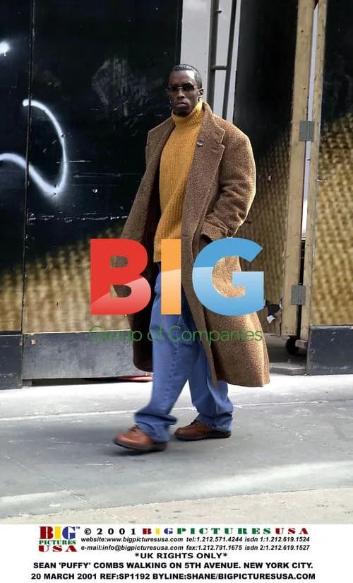 SEAN 'PUFFY' COMBS on 5th Avenue