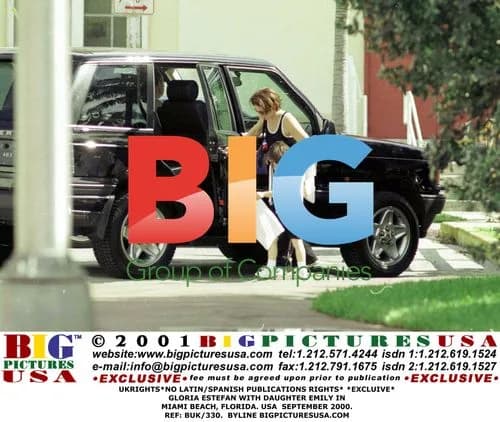 Gloria Estefan and daughter Emily in Miami Beach