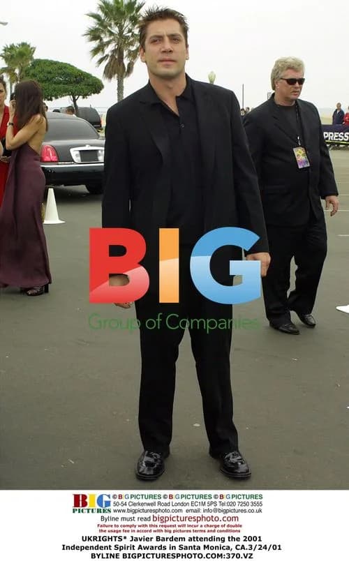 Javier Bardem at 2001 Independent Spirit Awards