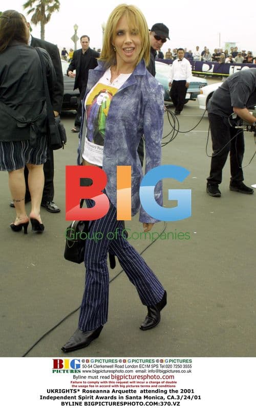 Roseanna Arquette at 2001 Independent Spirit Awards