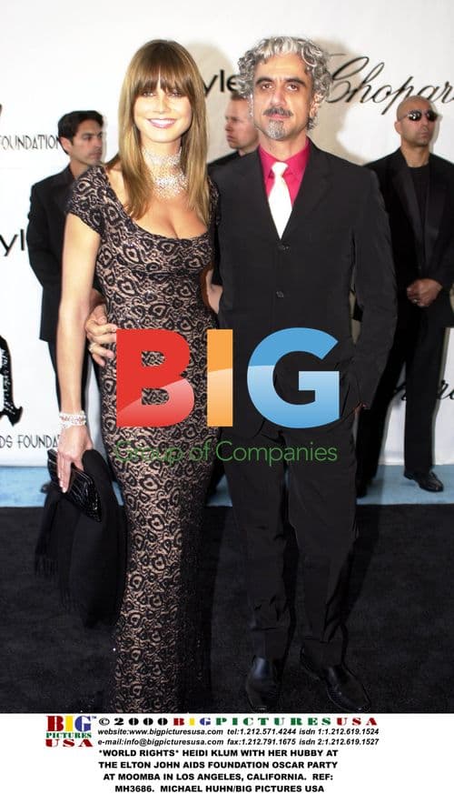 Heidi Klum at Elton John Oscar Party