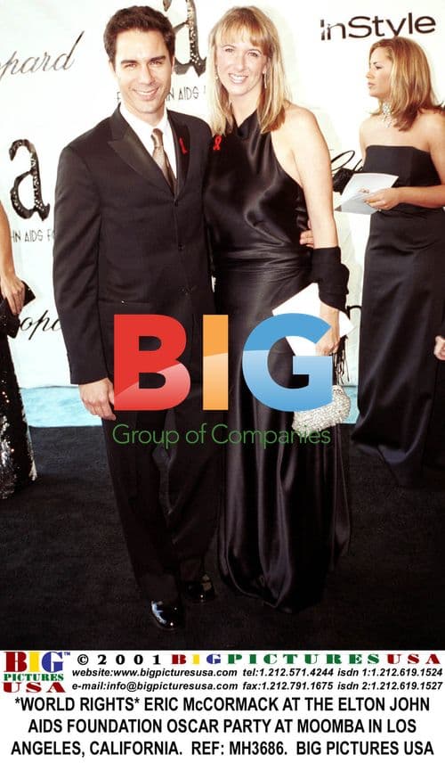 Eric McCormack at Elton John AIDS Foundation Oscar Party