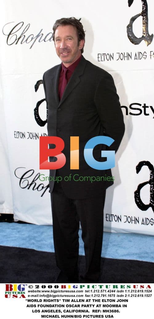 Tim Allen at Elton John AIDS Foundation Oscar Party