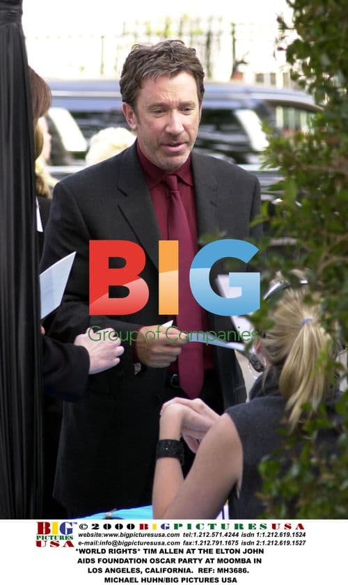 Tim Allen at Elton John AIDS Foundation Oscar Party