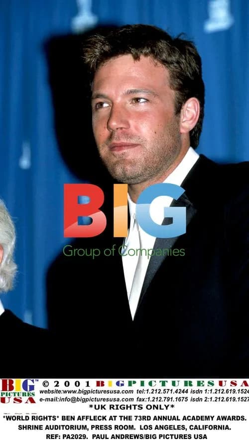 Ben Affleck at the 73rd Academy Awards