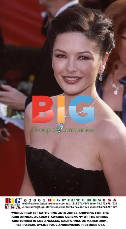 Catherine Zeta Jones at 73rd Oscars