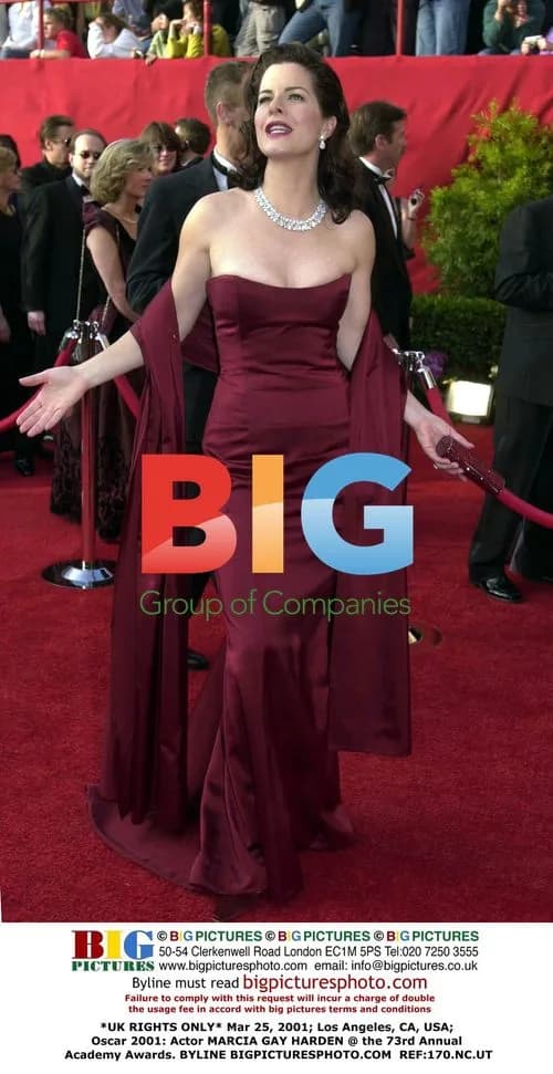 Marcia Gay Harden at the 73rd Academy Awards
