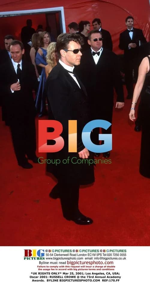 Russell Crowe at 73rd Annual Academy Awards