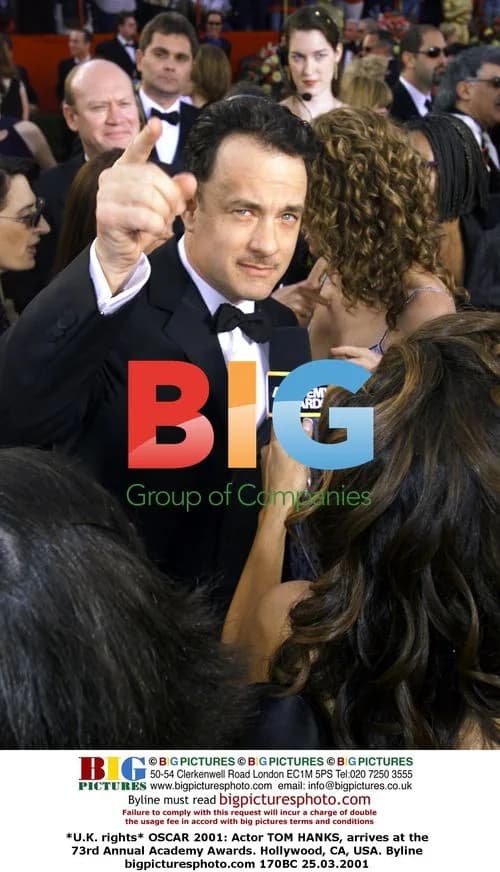Tom Hanks at 2001 Oscars