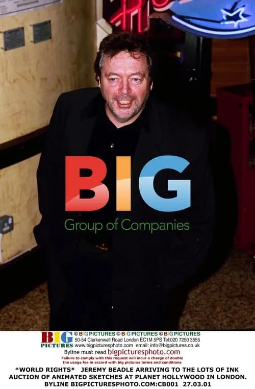 Jeremy Beadle at Lots of Ink Auction in London