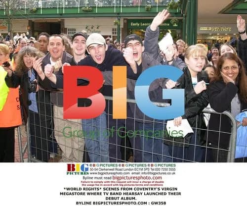 Hearsay Debut Album Launch at Coventry Virgin Megastore