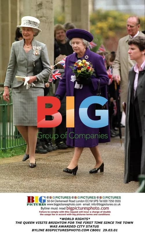 The Queen visits Brighton after city status