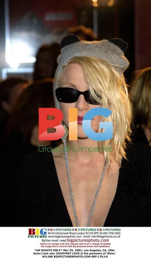 Courtney Love at 'Blow' Premiere