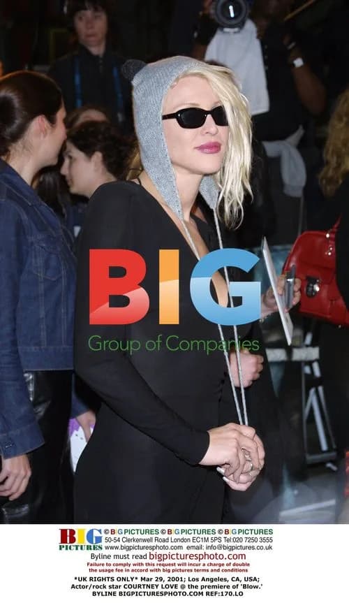 Courtney Love at 'Blow' Premiere