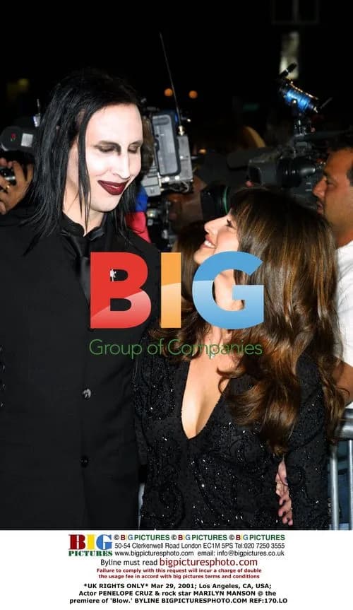 Penelope Cruz & Marilyn Manson at 'Blow' Premiere