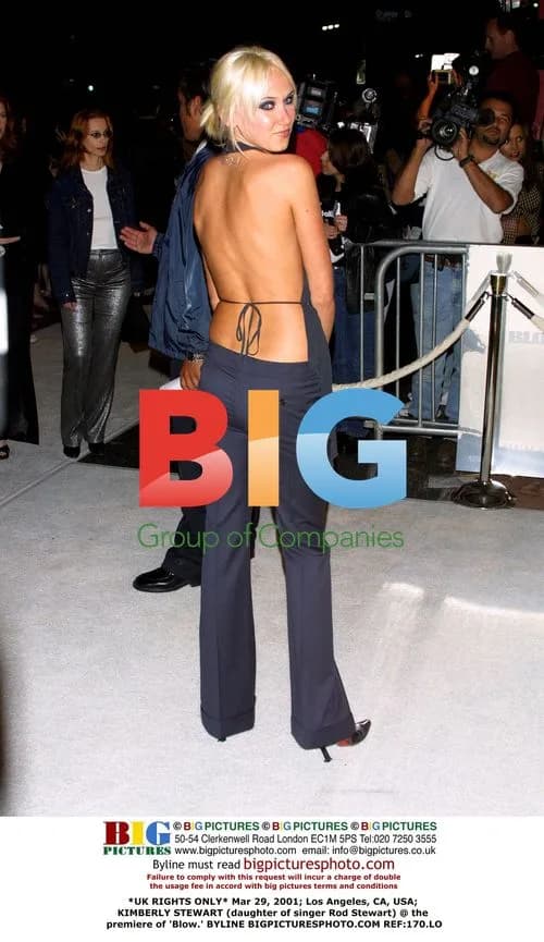 Kimberly Stewart at 'Blow' Premiere