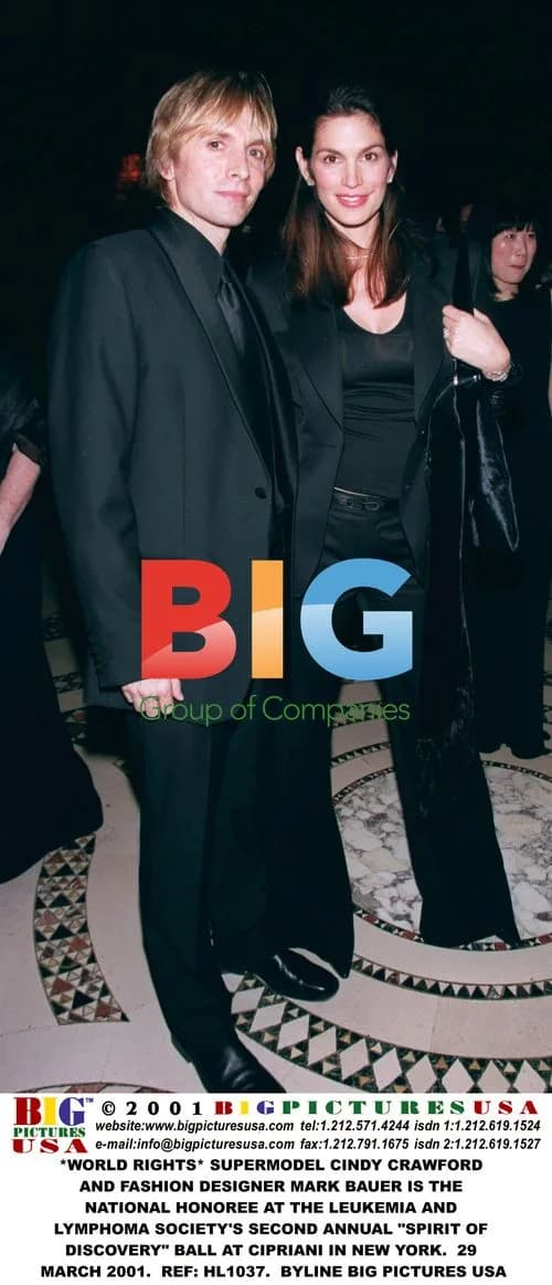 Cindy Crawford and Mark Bauer Honored at Charity Ball