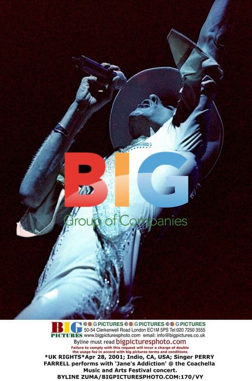 Perry Farrell Performs with Jane's Addiction at Coachella