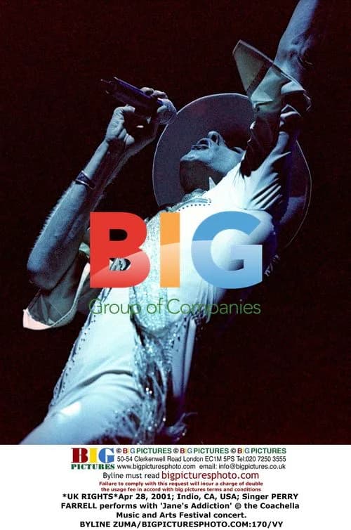 Perry Farrell Performs with Jane's Addiction at Coachella