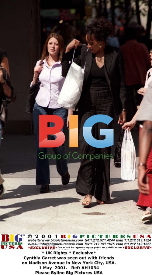 Cynthia Garret Spotted on Madison Ave