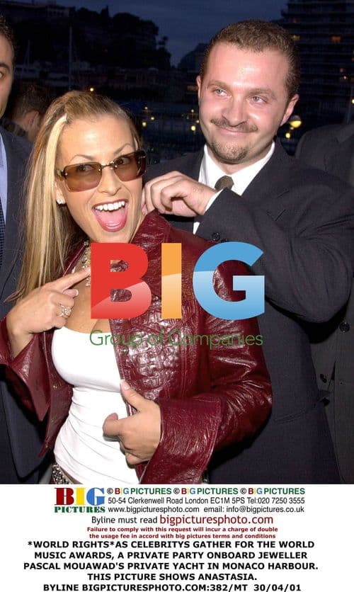 Anastasia at World Music Awards Party