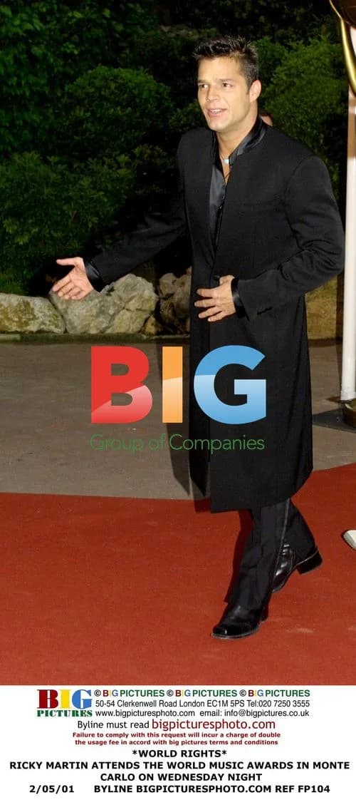 Ricky Martin at World Music Awards