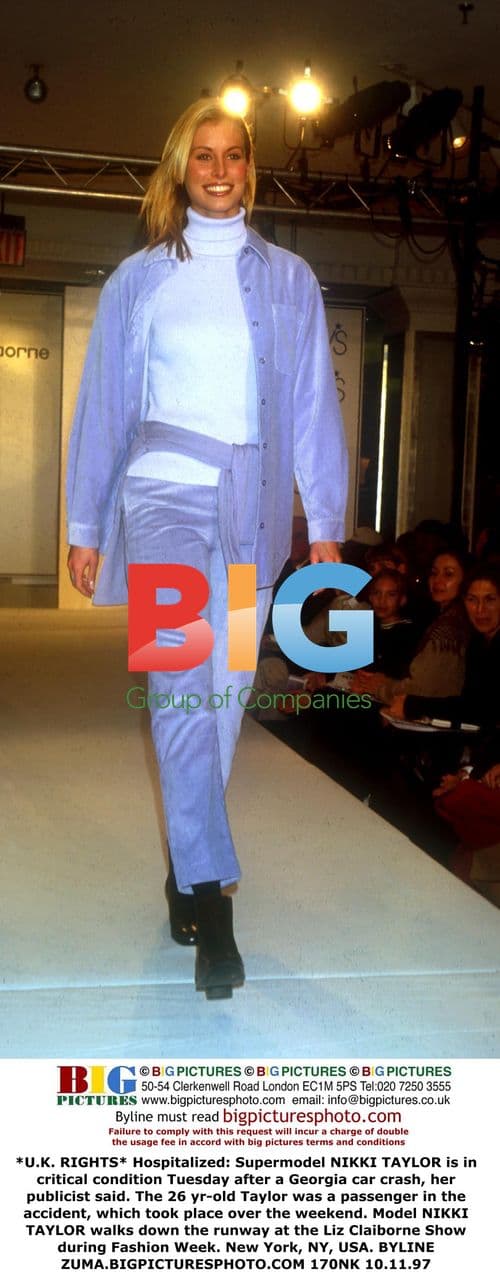 Supermodel Nikki Taylor Hospitalized After Car Crash