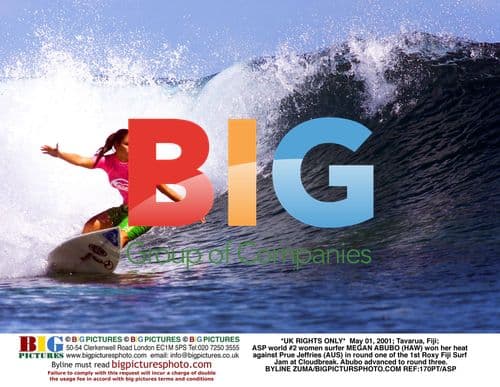 Megan Abubo Wins at Roxy Fiji Surf Jam