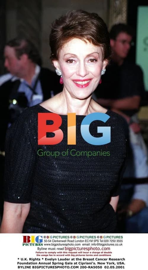 Evelyn Lauder at Breast Cancer Gala