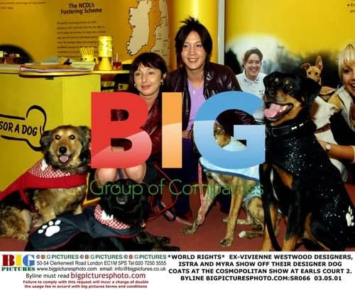 Ex-Vivienne Westwood Designers Show Off Designer Dog Coats