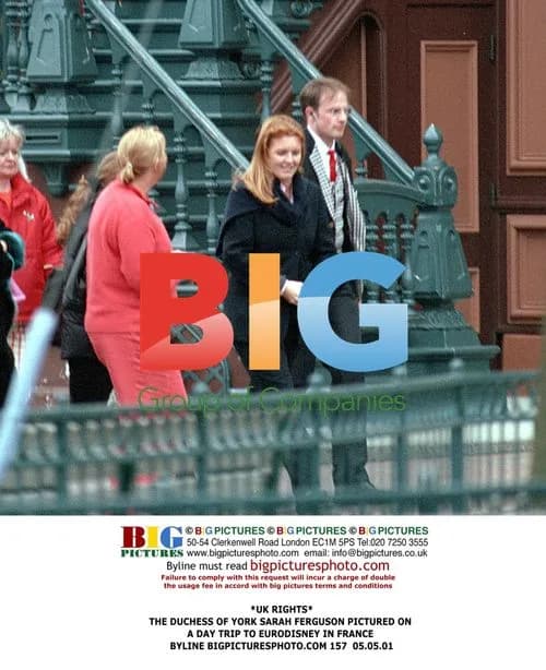 The Duchess of York at EuroDisney