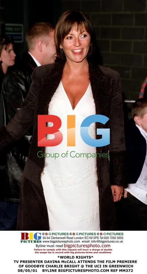 Davina McCall at 'Goodbye Charlie Bright' Premiere