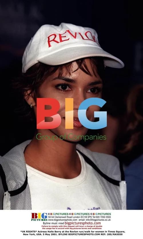 Halle Berry at Revlon run/walk in Times Square