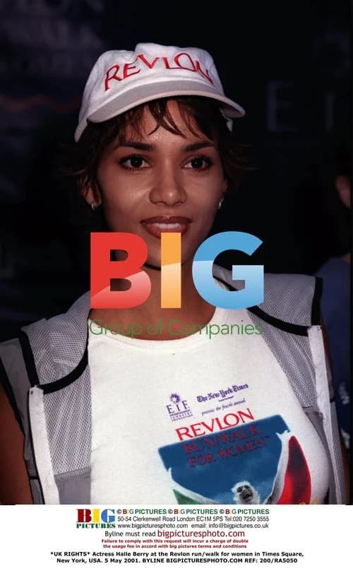 Halle Berry at Revlon run/walk in NYC