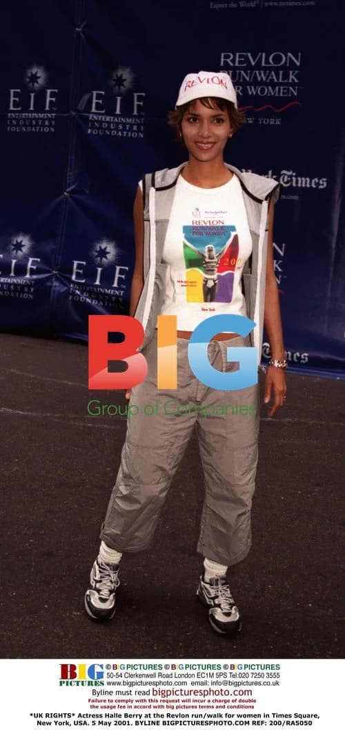 Halle Berry at Revlon run/walk in NYC