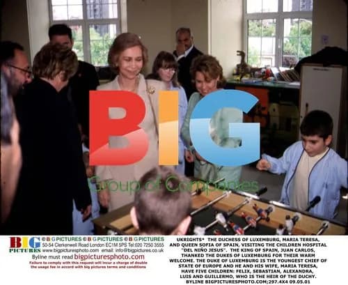 Duchess & Queen Visit Children's Hospital