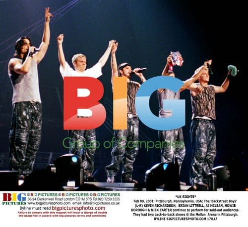 Backstreet Boys Perform in Pittsburgh