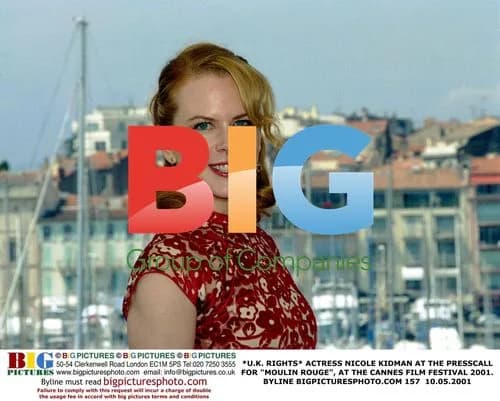 Nicole Kidman at Moulin Rouge Cannes Presscall