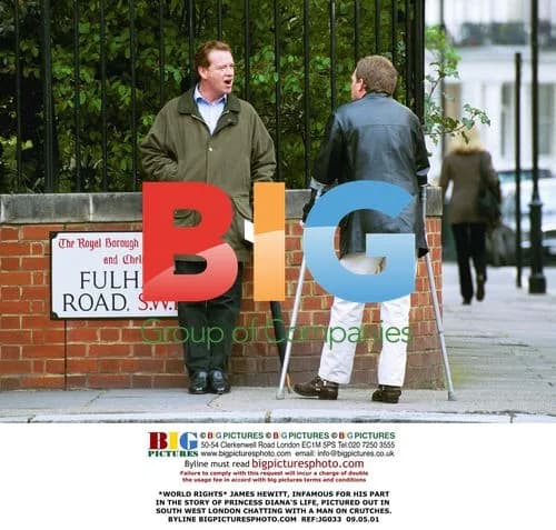 James Hewitt Spotted in South West London