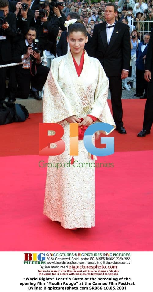 Leatitia Casta at Cannes Film Festival