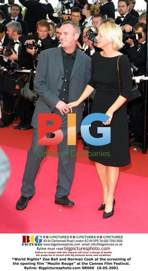 Zoe Ball and Norman Cook at Cannes film screening