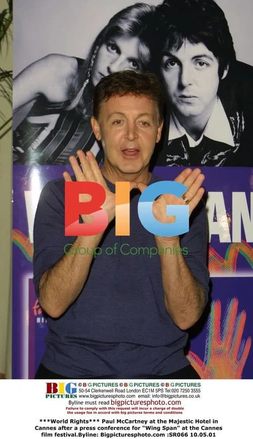 Paul McCartney at Cannes film festival