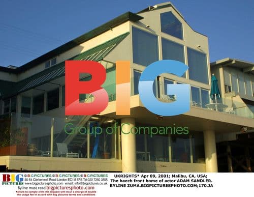 Adam Sandler's Malibu Beach Home