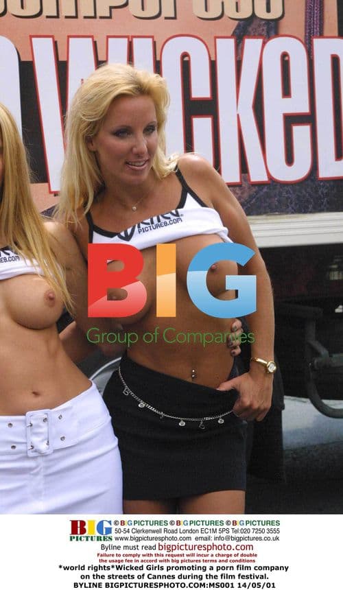 Wicked Girls promote porn at Cannes Film Festival