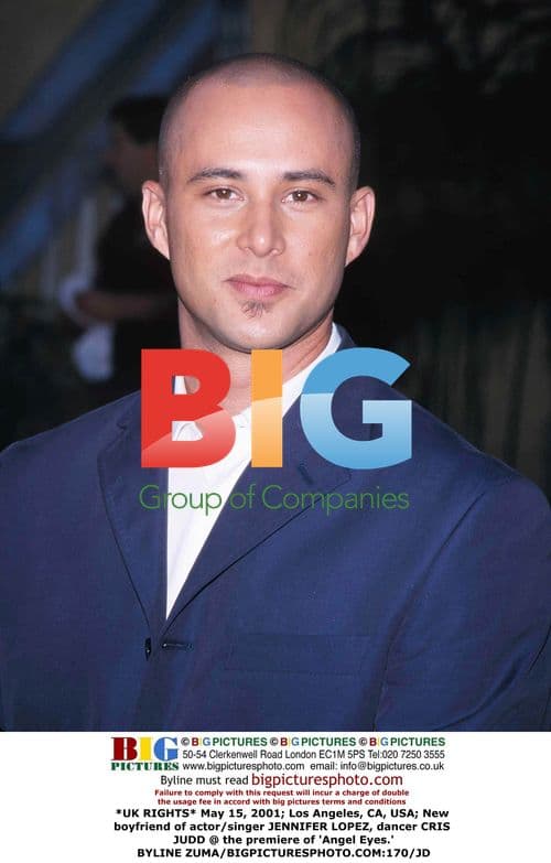 Jennifer Lopez's New Boyfriend Cris Judd at 'Angel Eyes' Premiere