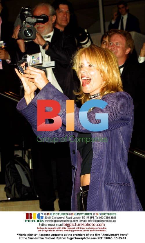 Rosanna Arquette at Anniversary Party Premiere