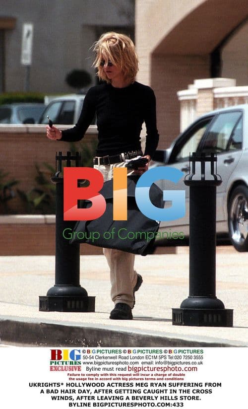 Meg Ryan has bad hair day in Beverly Hills