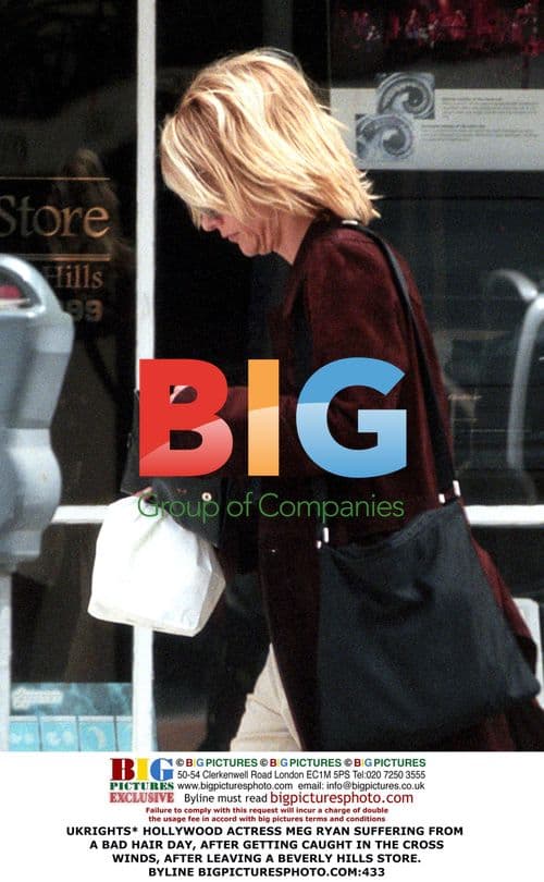 Meg Ryan has bad hair day in Beverly Hills