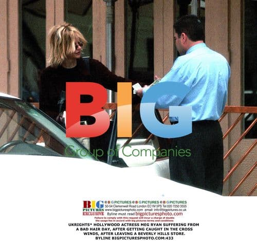 Meg Ryan has a bad hair day in Beverly Hills