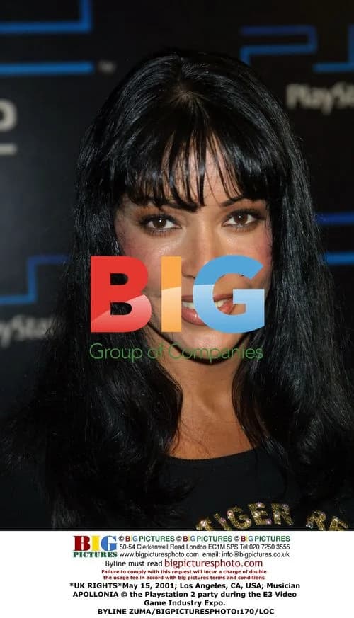 Apollonia at Playstation 2 E3 Party